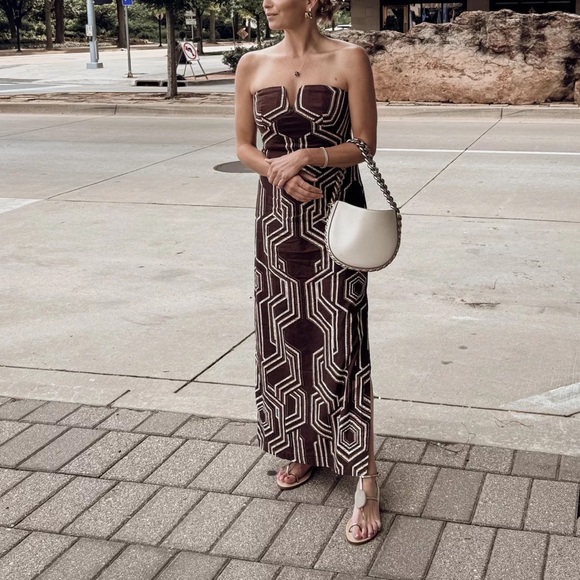 long flare dress Deep Green Fern Elegance Hawaiian Long Flare Dress / Muumuu Mall 12 main image 1